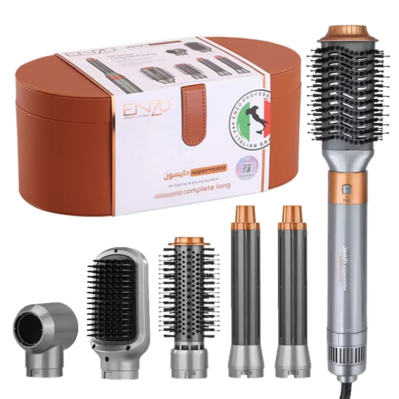 ENZO PROFESSIONAL AIR STYLING AND DRYING SYSTEM WHITE PINK EN-4133-4