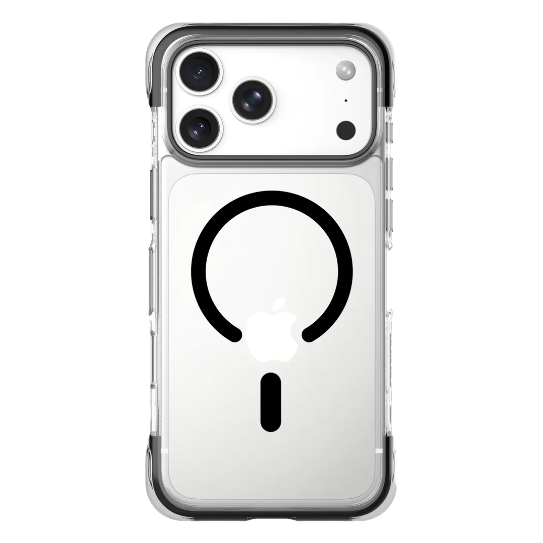 LEVELO IPHONE 18 PRO MAX TUCSON SHOCK ABSORBING CORNER MAGSAFE BUMPER CASE BLACK LVLTSNMBC18PMBK