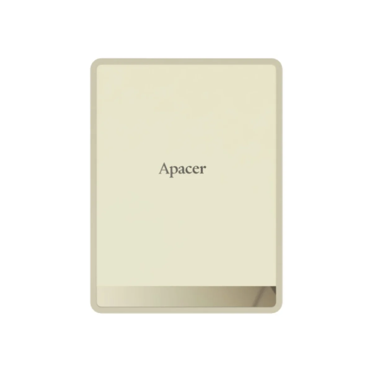APACER 512GB USB 3.2 GEN2 TYPE-C PORTABLE SSD 500 MBS CREAM AP512GAS724C-1