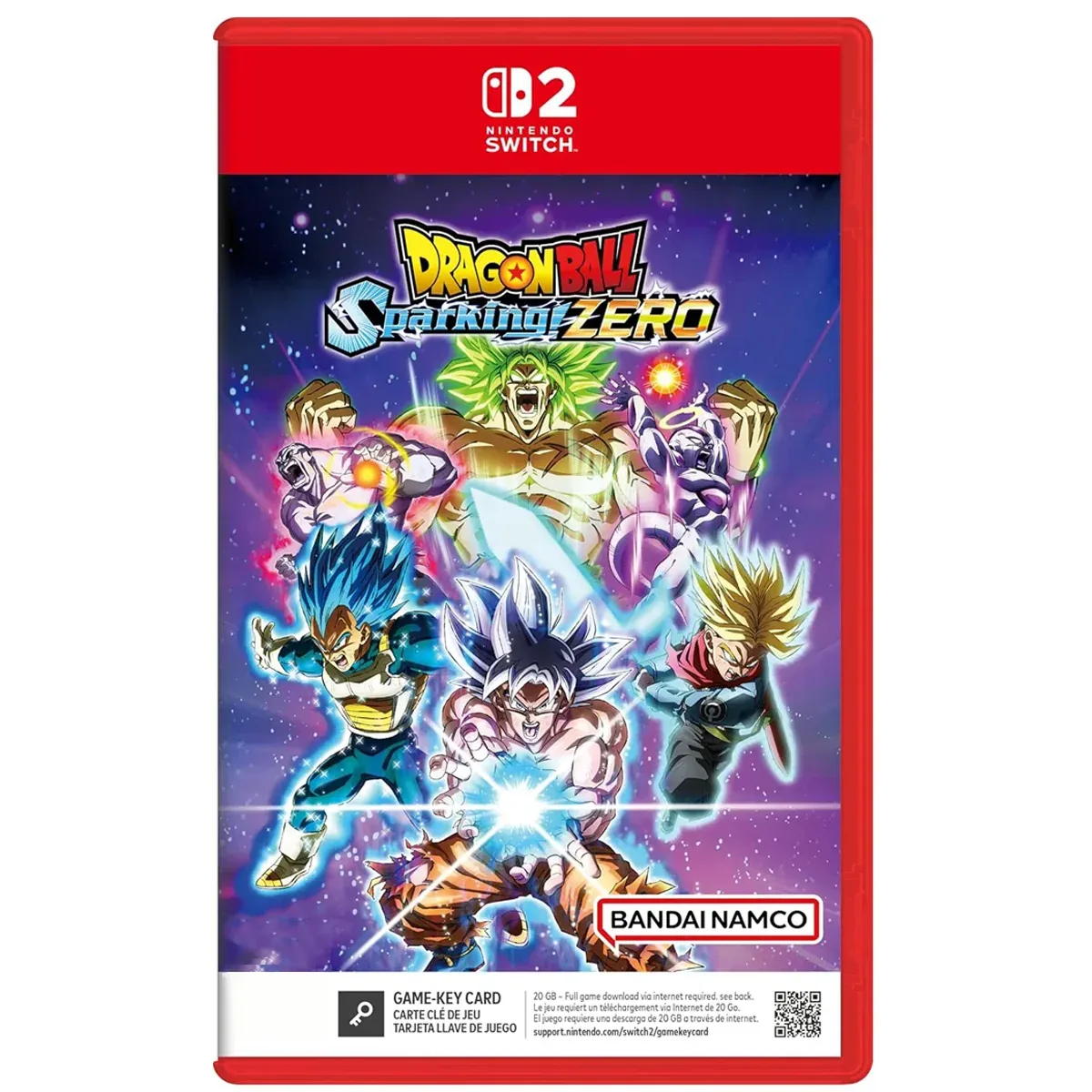 NINTENDO SWITCH 2 DRAGONBALL SPARKINGZERO GAME