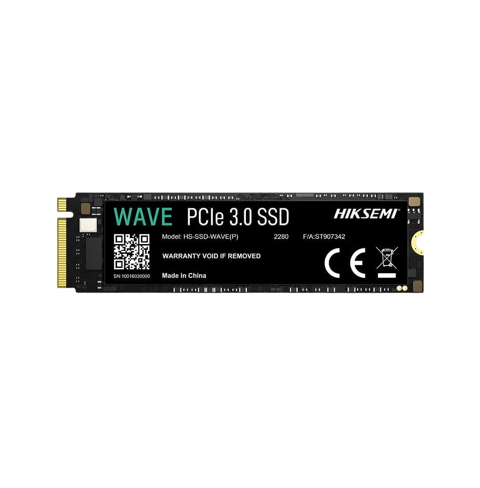 HIKSEMI 512GB PCIE GEN3 NVME M.2 2280 SSD R 2500MBS W 1025MBS HS-SSD-WAVE-P-512G