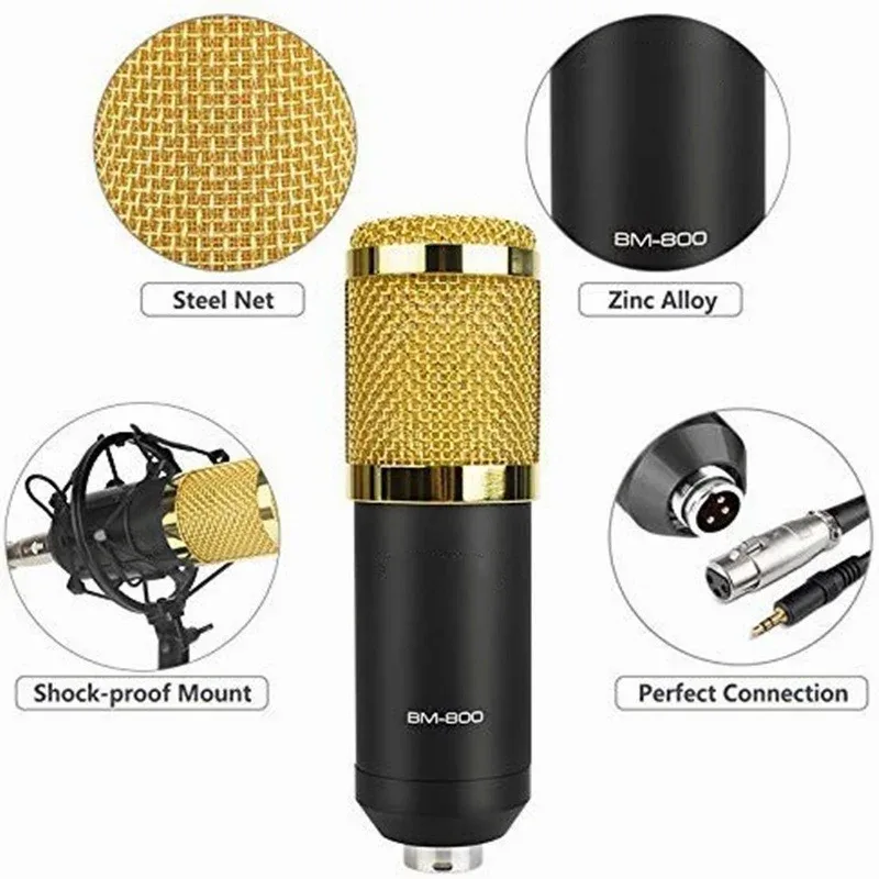 PROFESSIONAL RECORDING STAND MICROPHONE thumbnail 3