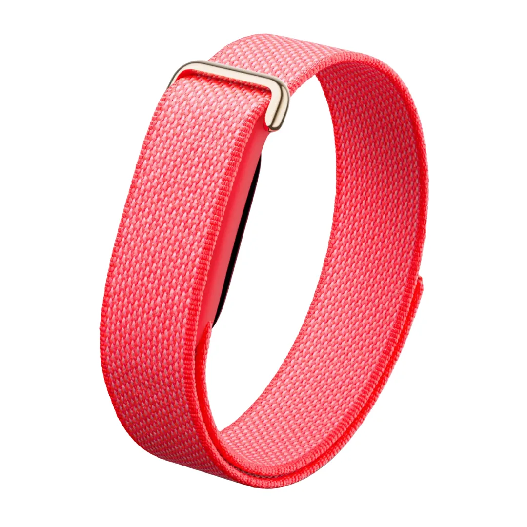 BLUPEBBLE GOOGLE FITBIT AIR FLOW NYLON KNIT BAND BERRY BP-FLOW-BRY