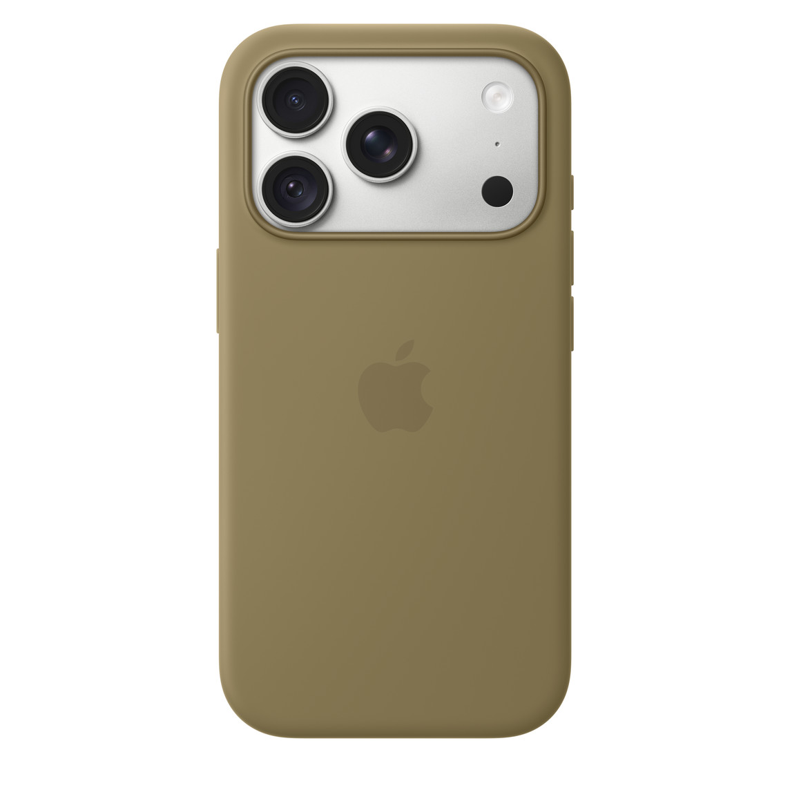 APPLE IPHONE18 PRO SILICONE CASE WITH MAGSAFE - OLIVE MK8V4