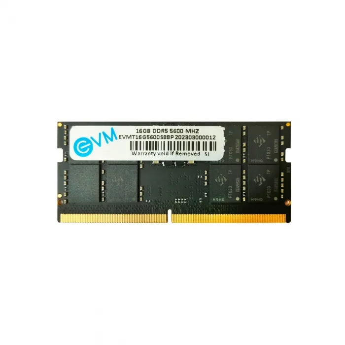 EVM 16GB 5600 MHZ HIGH-PERFORMANCE DDR5 LAPTOP RAM EVMT16G5600S86P