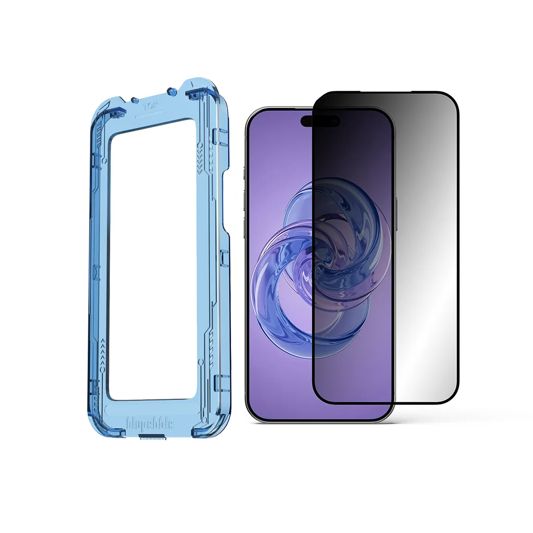 BLUPEBBLE IPHONE 18 PRO MAX GRAPHENE ROCK SERIES TEMPERED GLASS 2.5D PRIVACY BP-ROCKIP18MAXAP-PV