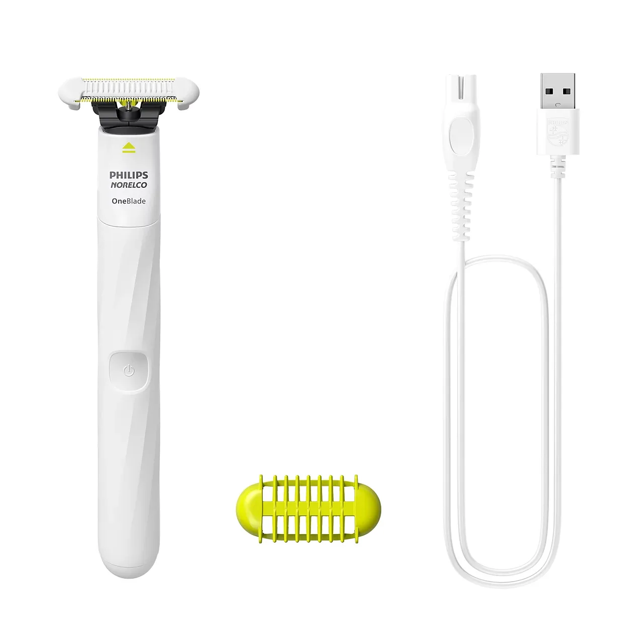 PHILIPS NORELCO ONEBLADE UNISEX INTIMATEBODY GROOMER TRIMMER FOR WOMEN MEN QP192470