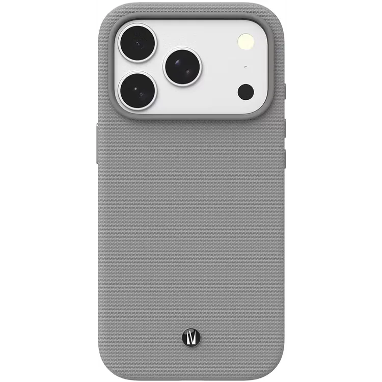 LEVELO IPHONE 18 PRO MAX CANNES MAGSAFE PU LEATHER CASE SILVER LVLCNSPULC18PMSL