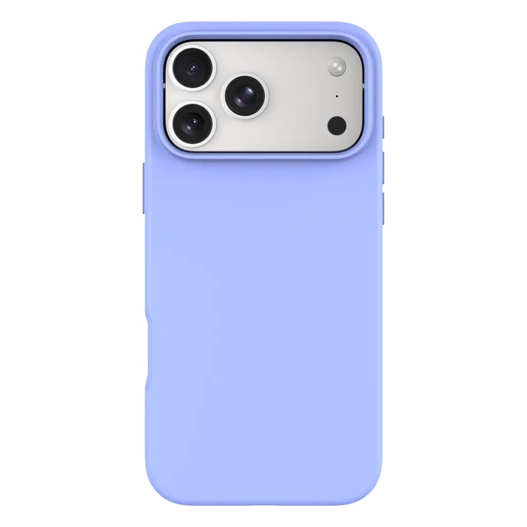 LEVELO IPHONE 18 PRO MAX DALE SILKY SOFT TOUCH FINISH HYBRID PC TPU CONSTRUCTION CASE LIGHT BLUE LVLDLEMSC18PMLB