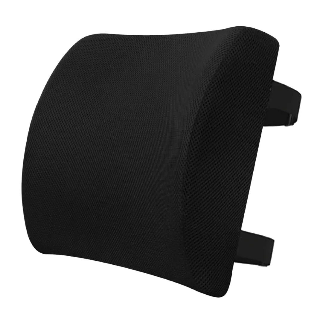 EPICARMA ERGONOMIC LUMBAR SUPPORT CUSHION BLACK EA-PLSC101-BK
