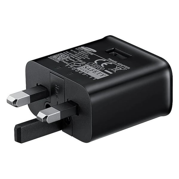 SAMSUNG TRAVEL ADAPTER WITH TYPE C 15W BLACK thumbnail 2