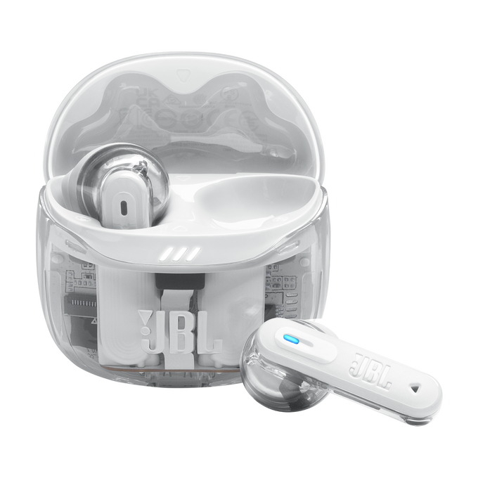 JBL TUNE FLEX 2 TRUE WIRELESS NOISE CANCELLING EARBUDS GHOST WHITE thumbnail 2