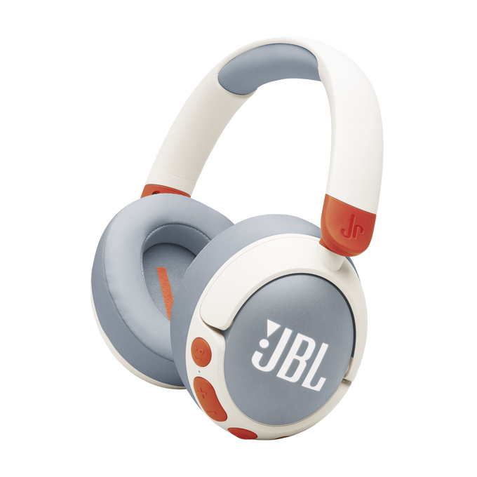 JBL JR 470 NC WIRELESS NOISE CANCELLING OVER-EAR HEADPHONES WHITE thumbnail 2