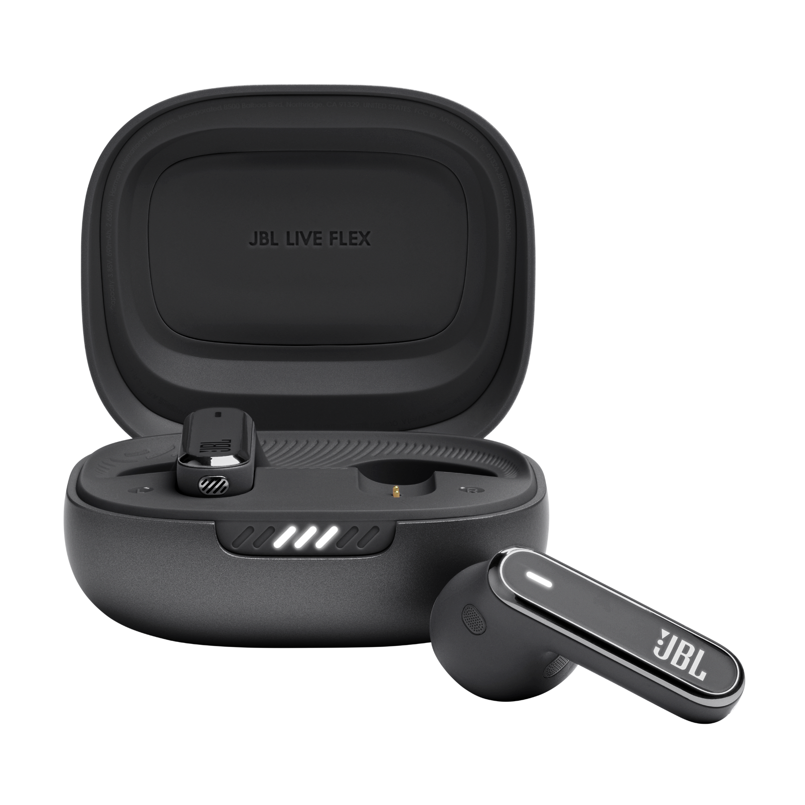 JBL LIVE FLEX TRUE WIRELESS NOISE CANCELLING EARBUDS SILVER thumbnail 2