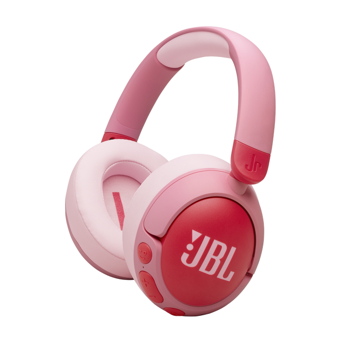 JBL JR 470 NC WIRELESS NOISE CANCELLING OVER-EAR HEADPHONES PINK thumbnail 2