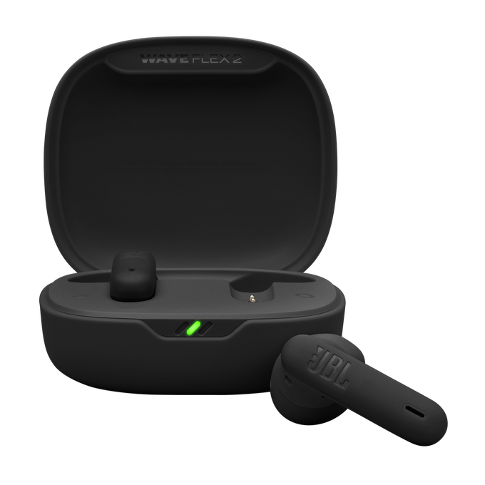 JBL WAVE FLEX 2 TRUE WIRELESS NOISE CANCELLING EARBUDS BLACK thumbnail 2