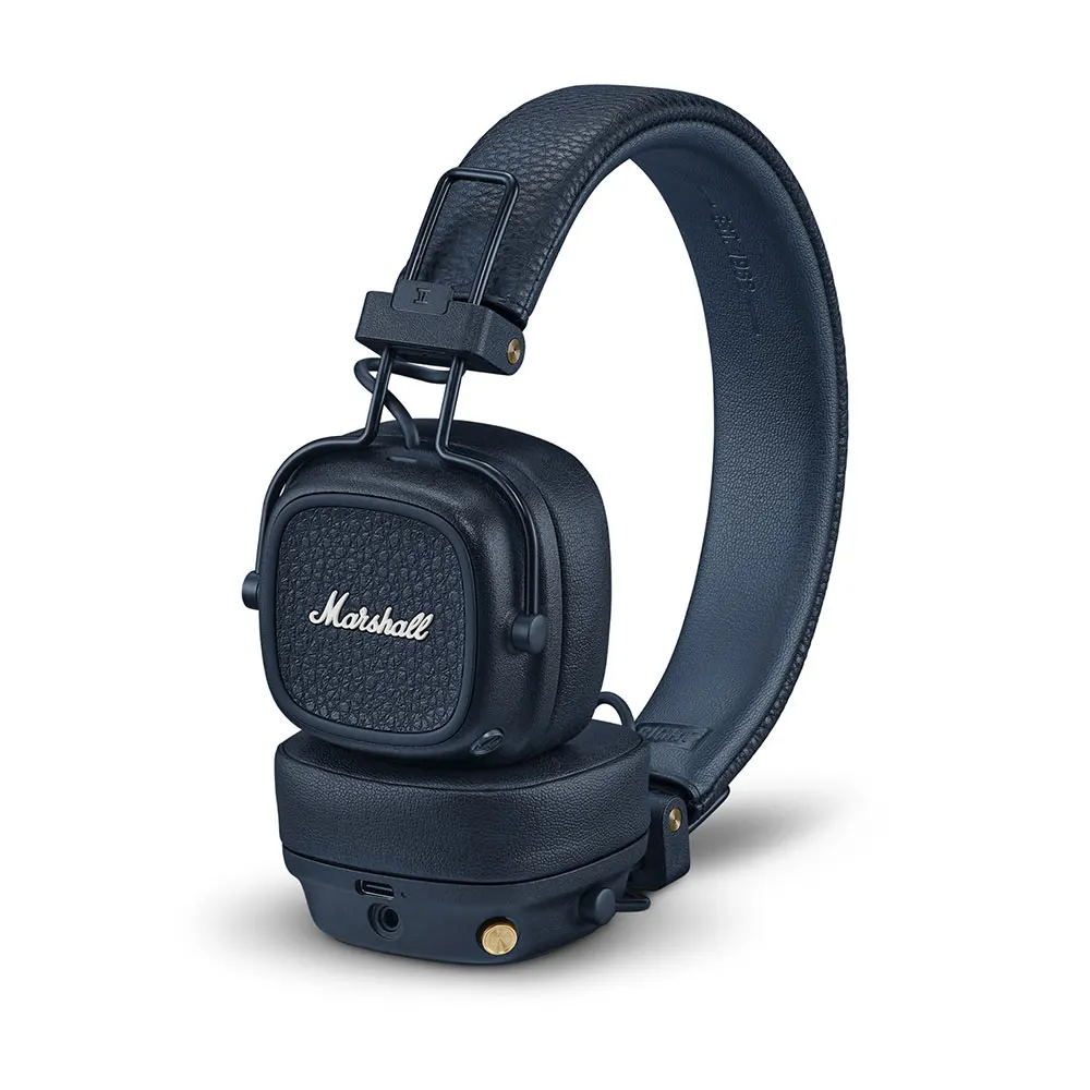 MARSHALL MAJOR V ON EAR WIRELESS HEADPHONE MIDNIGHT BLUE MAJOR V BLU thumbnail 2