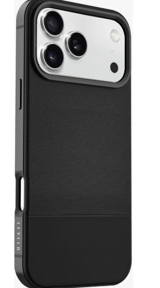 LEVELO IPHONE 17 PRO MAX LEVELO CUIR CASE PHANTOM BLACK LVLCUIR17PMPHBK thumbnail 2