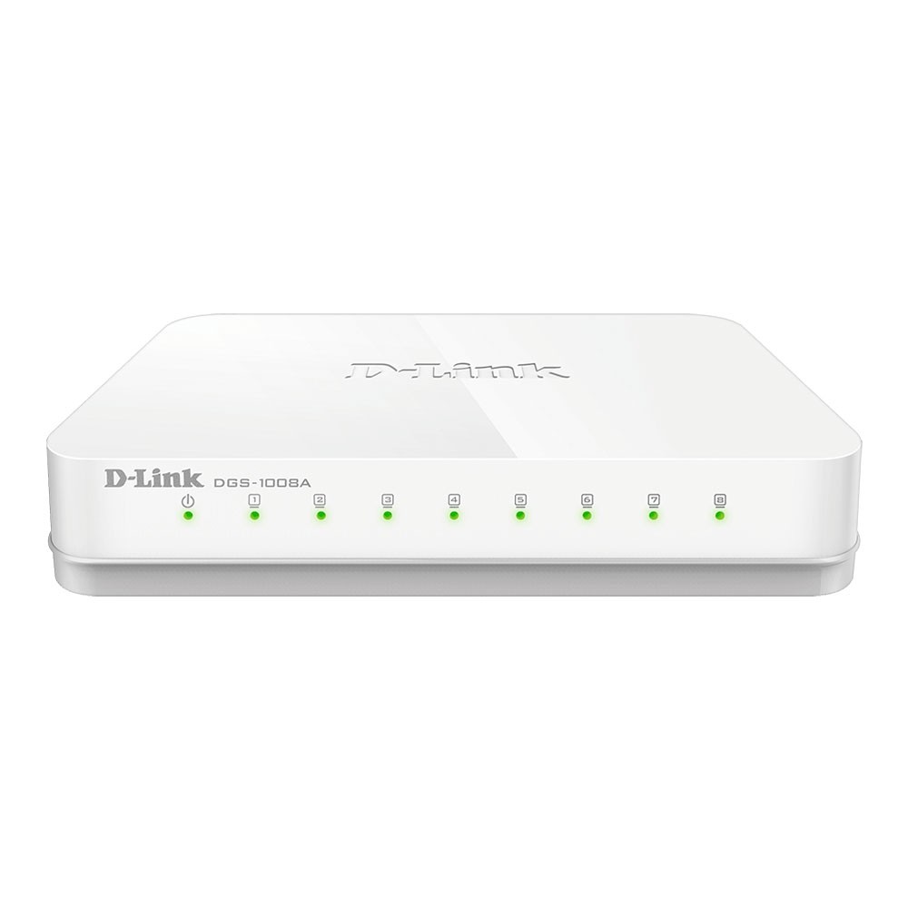 D-LINK SWITCH GIGABIT 8-PORT EASY DGS-1008A thumbnail 2