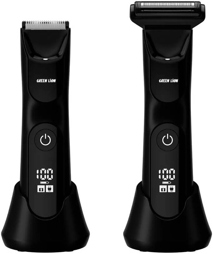 GREEN LION SENSITIVE DUO HAIR TRIMMER & SHAVER BLACK GNSDUO56TMBK thumbnail 2