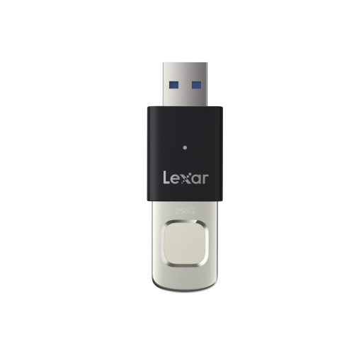 LEXAR JUMPDRIVE FINGERPRINT F35 PRO USB 3.2 GEN 1 400MBS 256GB LJDF35P256G-RNBNG thumbnail 2