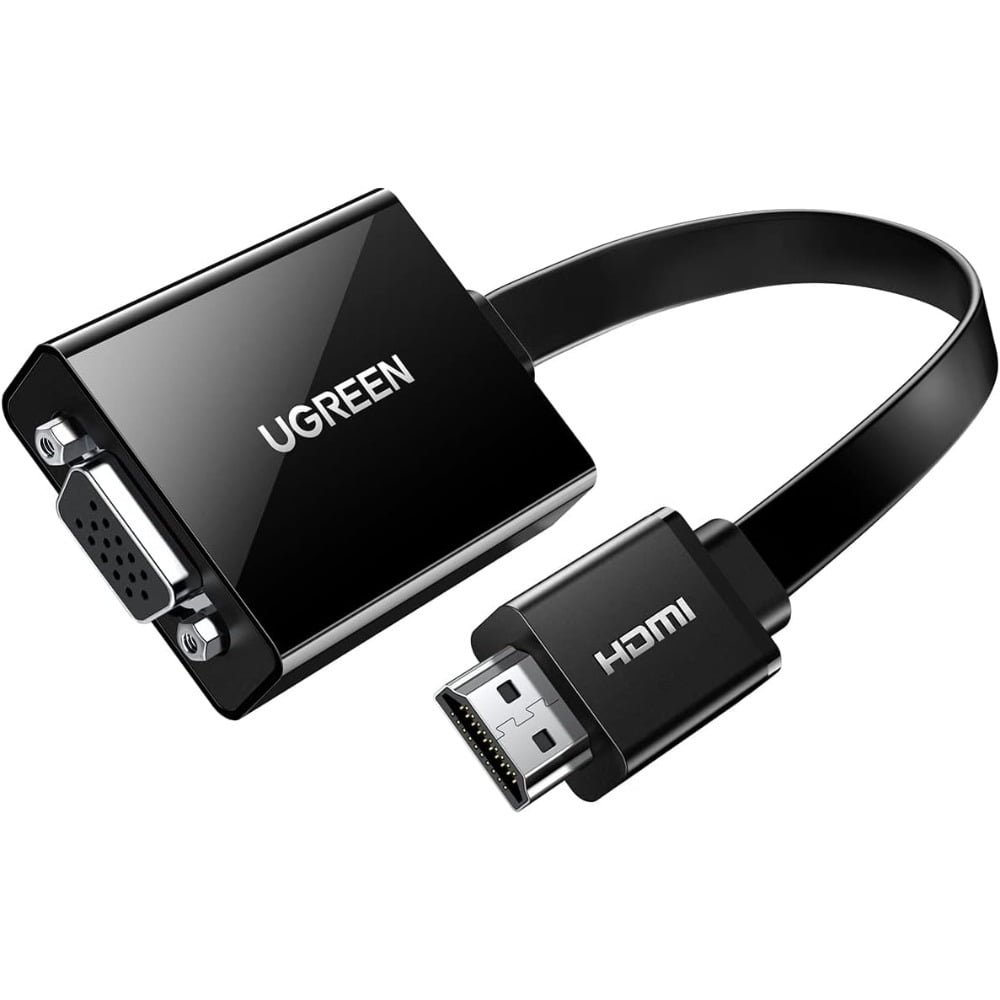 UGREEN HDMI TO VGA CONVERTER WITH AUDIO BLACK 40233 thumbnail 2