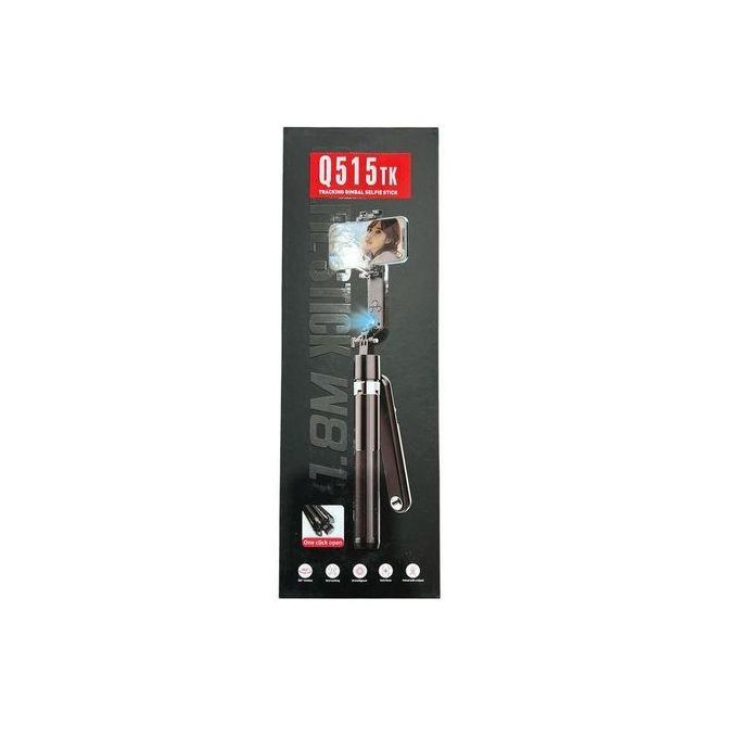 TRACKING GIMBAL SELFIE STICK WITH DUAL LAMP Q515TK-H thumbnail 2