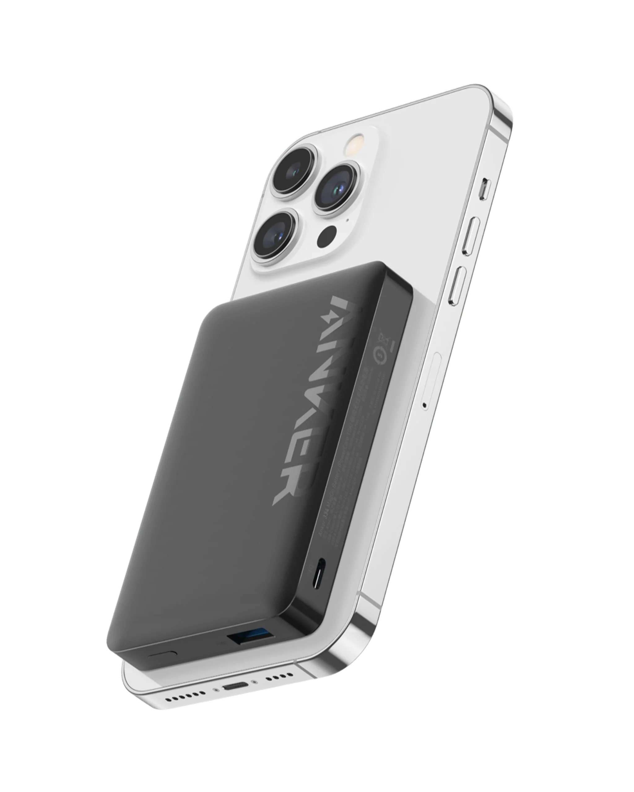 ANKER 334 MAGGO MAGNETIC BATTERY 10K POWERCORE POWERBANK BLACK A1642H11 thumbnail 2