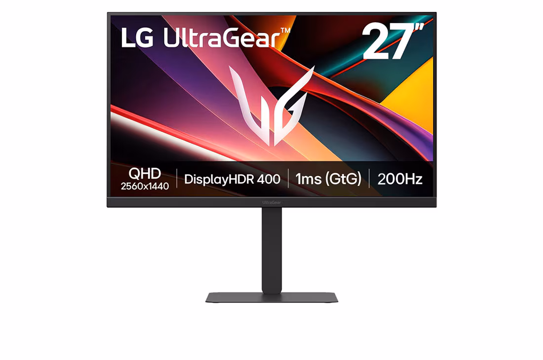 LG 27 INCH ULTRAGEAR 200HZ 1MS G6 QHD GAMING MONITOR 27G610A-B thumbnail 2
