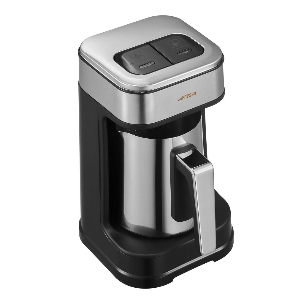 LEPRESSO TURK COFFEE MAKER DUAL MODE 4 CUPS BLACK LPCFFM0025 thumbnail 2