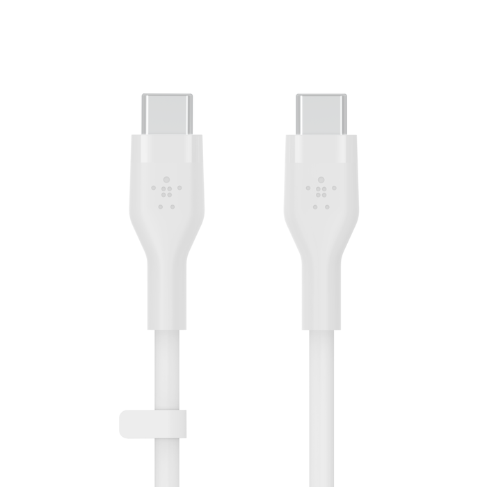 BELKIN BOOST CHARGE USB C TO USB C CABLE 10FT 3M WHITE CAB009BT3MWH thumbnail 2