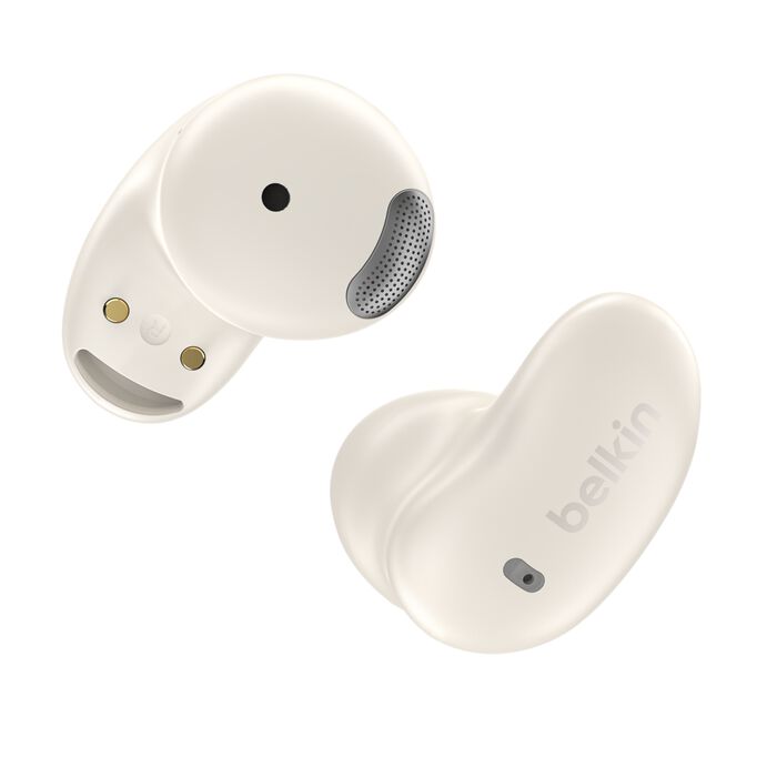 BELKIN SOUNDFORM ANYWHERE TRUE WIRELESS EARBUDS CREAM AUC014HQCR thumbnail 2