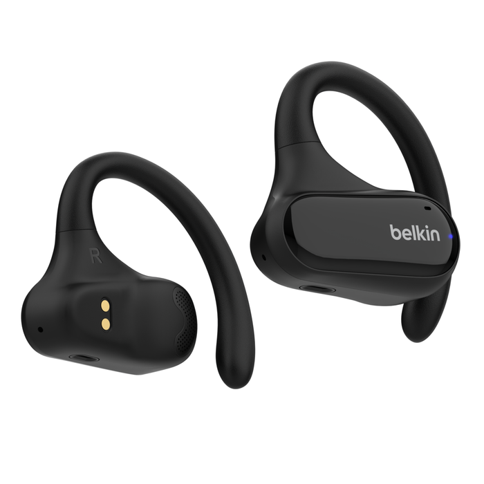 BELKIN SOUNDFORM CLEARFIT OPEN EAR WIRELESS EARBUDS BLACK AUC013CTBK thumbnail 2