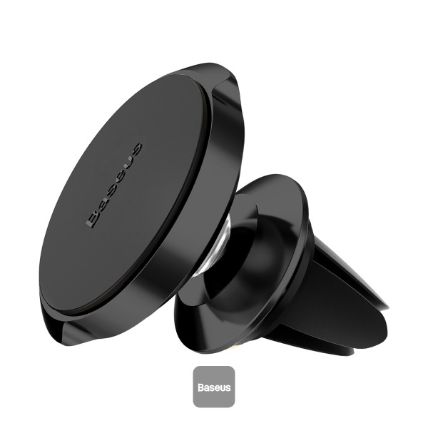 BASEUS SMALL EARS SERIES MAGNETIC SUCTION BRACKETAIR OUTLET TYPEBLACK SUER-A01 thumbnail 2