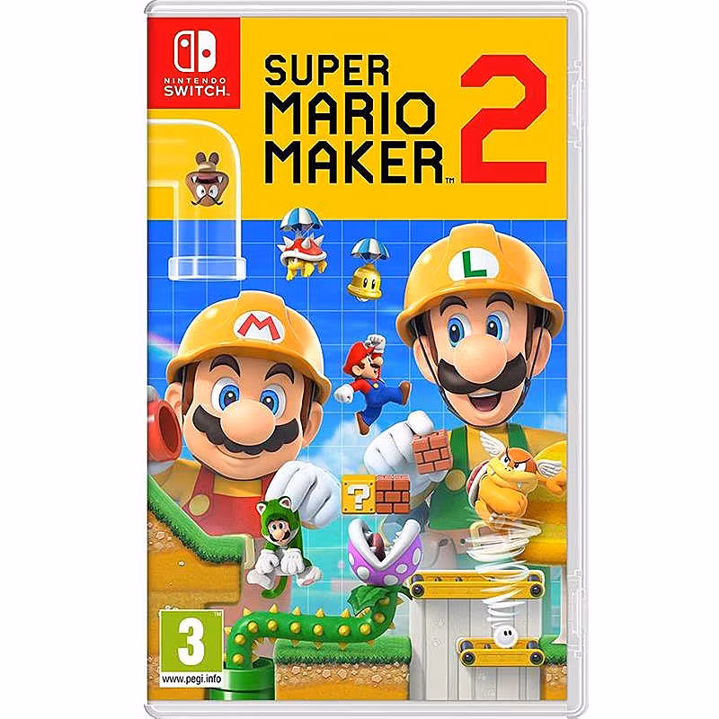 NINTENDO SWITCH SUPER MARIO MAKER 2 GAMING CD thumbnail 2