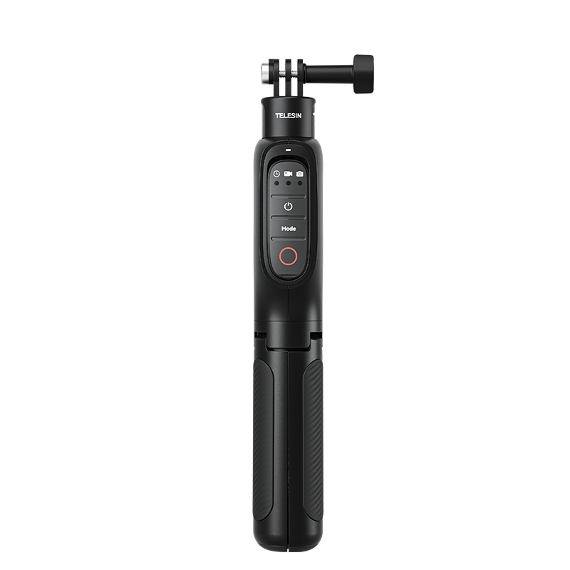 TELESIN GOPRO HERO 13 RECHARGEABLE SHORTY TRIPOD WITH REMOTE CONTROL S1-CSS-01-TGP thumbnail 2