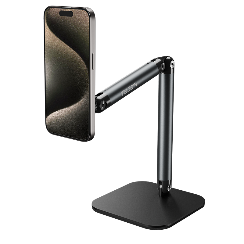 TELESIN MAGNETIC PHONE STAND VIDEO LIVE STREAMING DESK VERSION P3-DS-01 thumbnail 2