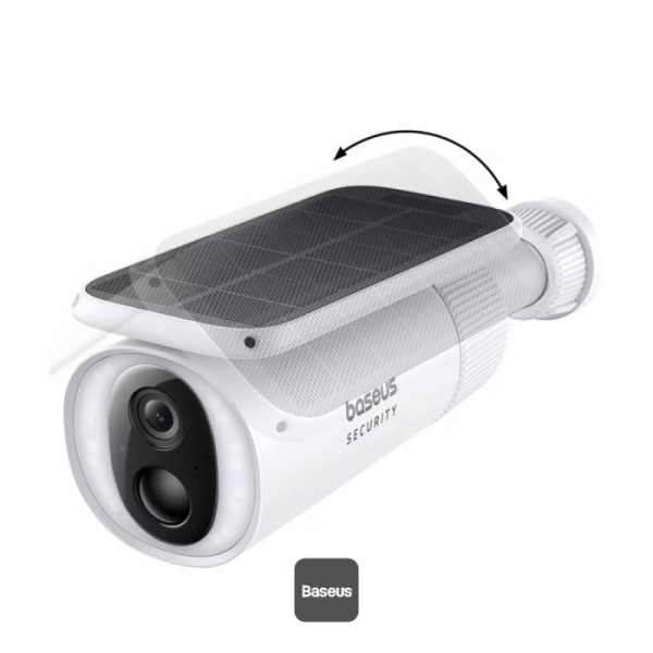 BASEUS SECURITY S1 SERIES OUTDOOR CAMERA 2K MOON WHITE S0SW002130 thumbnail 2