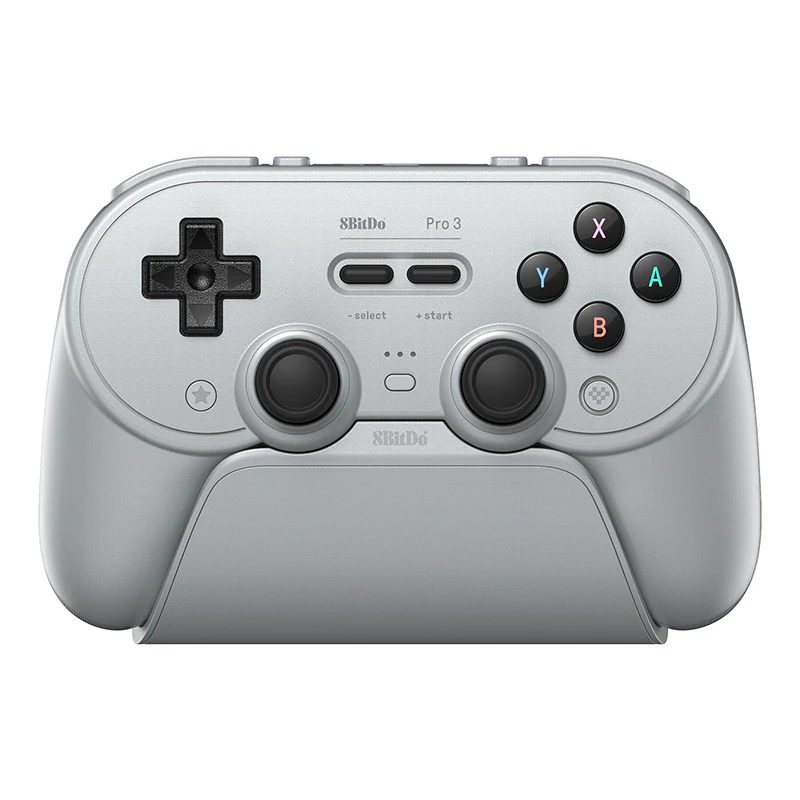 8BITDO PRO 3 BLUETOOTH GAMEPAD CONTROLLER GRAY thumbnail 2