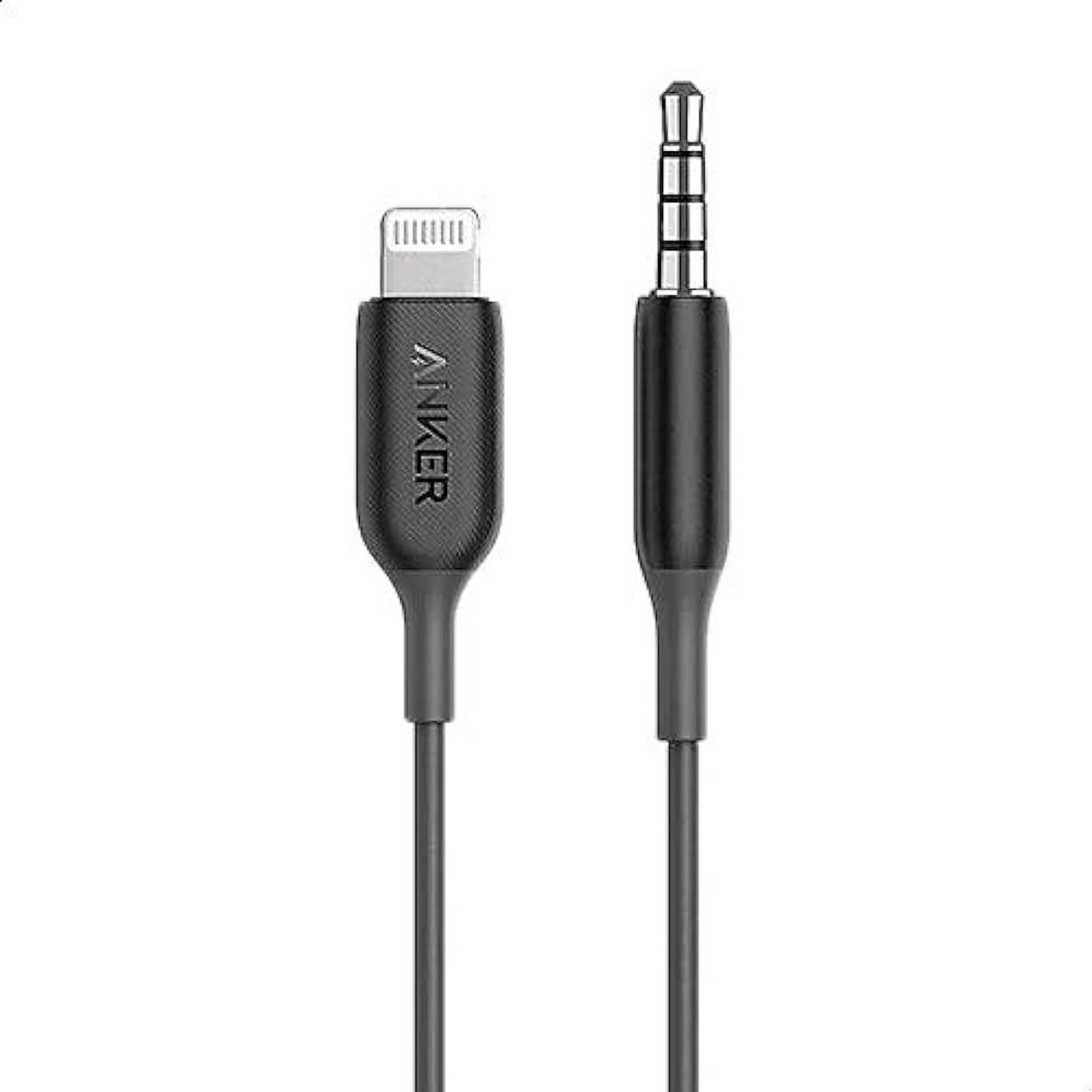 ANKER 3.5 MM AUDIO CABLE WITH LIGHTNING CONNECTOR BLACK A8194H11.BK thumbnail 2