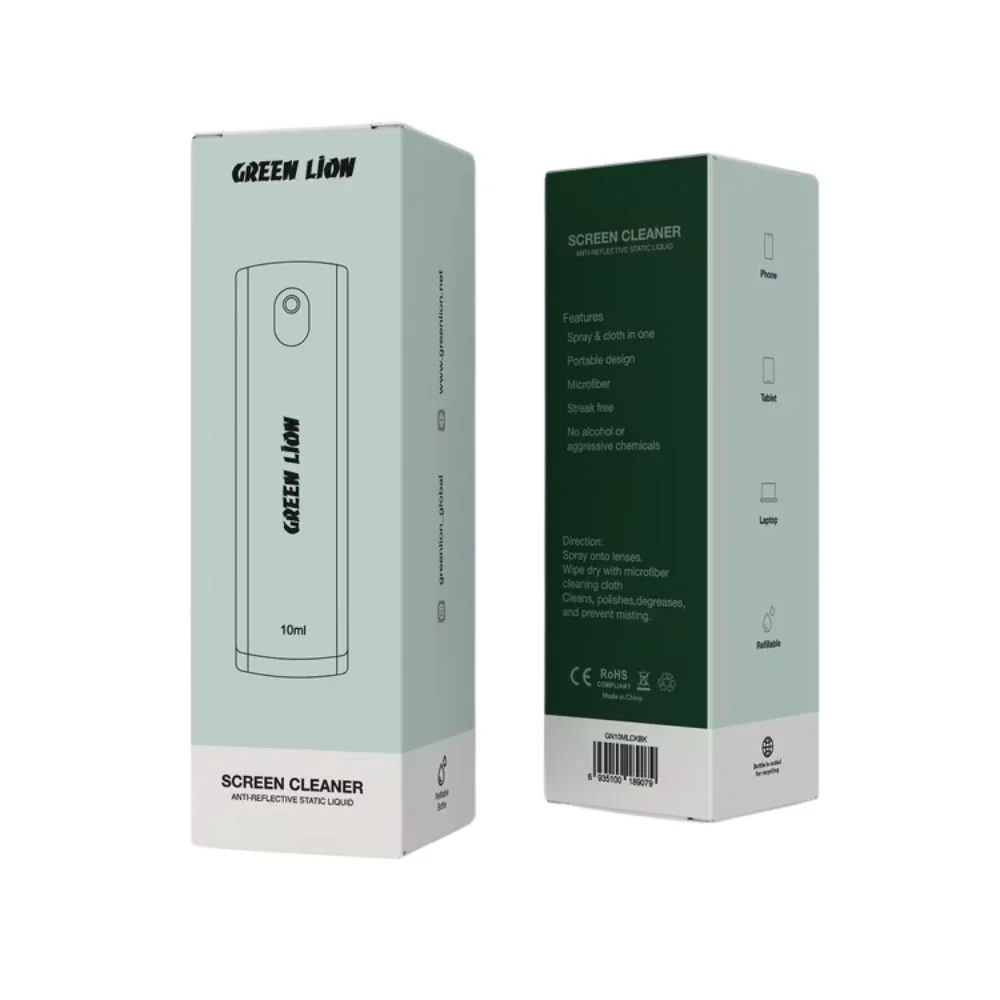 GREEN LION SCREEN CLEANER 10ML BLACK GN10MLCKBK thumbnail 2