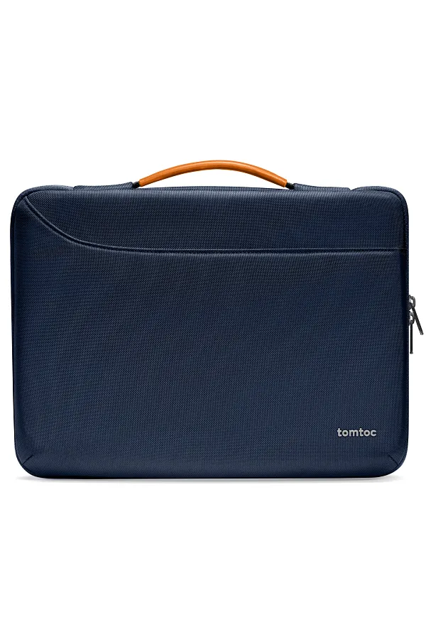 TOMTOC DEFENDER A22 14 INCH LAPTOP BRIEFCASE NAVY BLUE A22D2B1 thumbnail 2