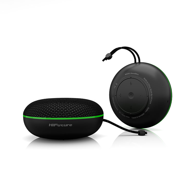 HIFUTURE SOUND MINI WIRELESS SPEAKER BLACK thumbnail 2