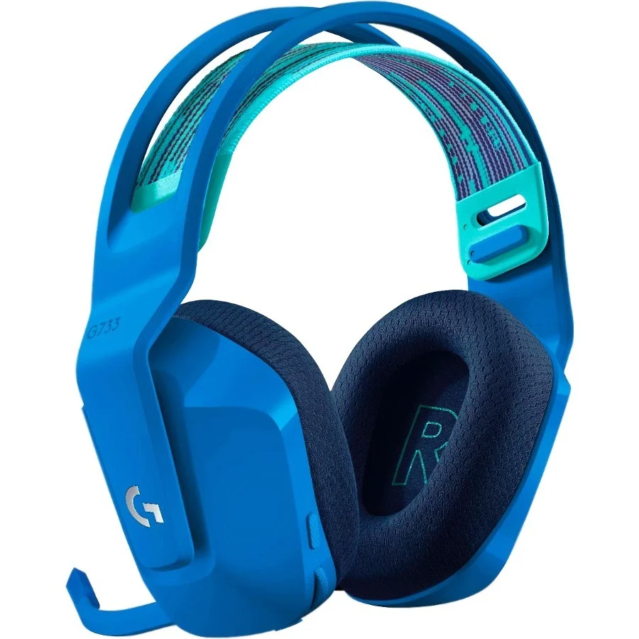 LOGITECH LIGHTSPEED BLUE RGB WL GAMING HEADSET G733 thumbnail 2