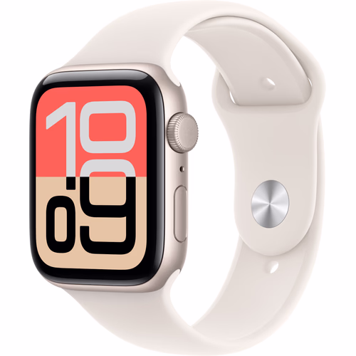 APPLE WATCH SERIES 3 44MM GPS + CELLULAR STARLIGHT ALUMINIUM CASE WITH STARLIGHT SPORT BAND M-L MEPF4 thumbnail 2