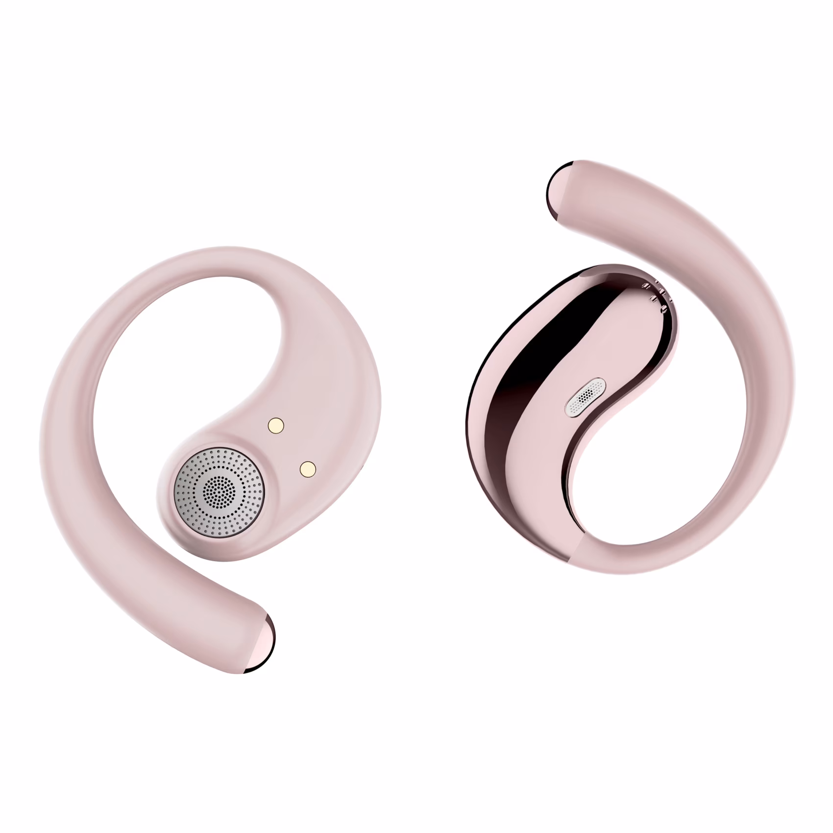 SWISS MILITARY DELTA 7 OPEN EAR HEADPHONE RICH BASS FULL AMBIENCE PINK SM-TWS-DELTA7-PNK thumbnail 2