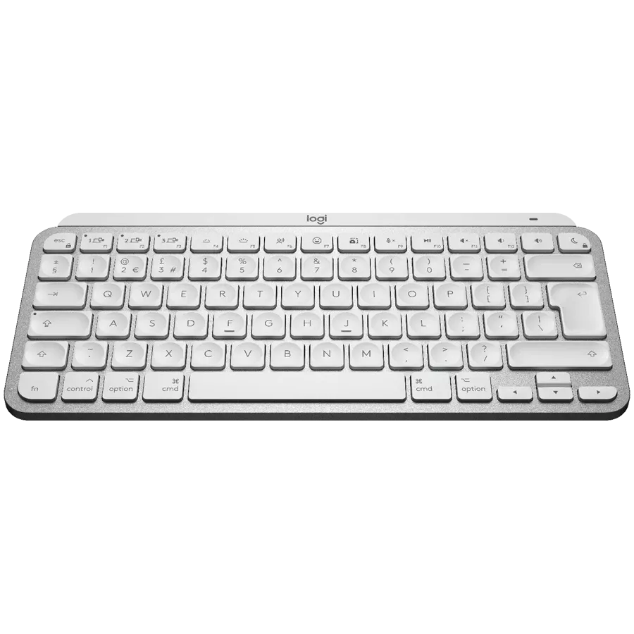 LOGITECH MX KEYS MINI WL KEYBOARD FOR MAC PALE GREY 920-010526 thumbnail 2