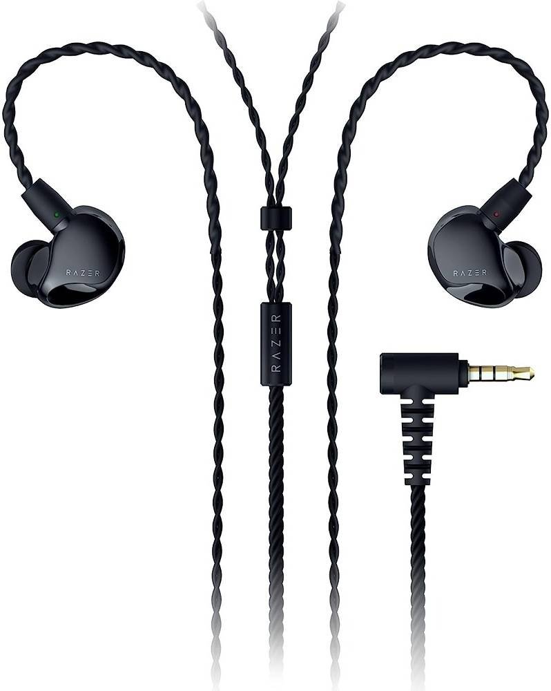 RAZER MORAY HEADPHONES WIRED IN-EAR BLACK RZ12-04450100-R3M1 thumbnail 2