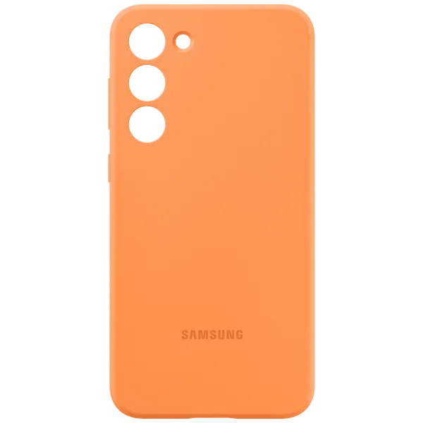 SAMSUNG GALAXY S23 PLUS SILICONE COVER ORANGE EF-PS916TOEGWW thumbnail 2