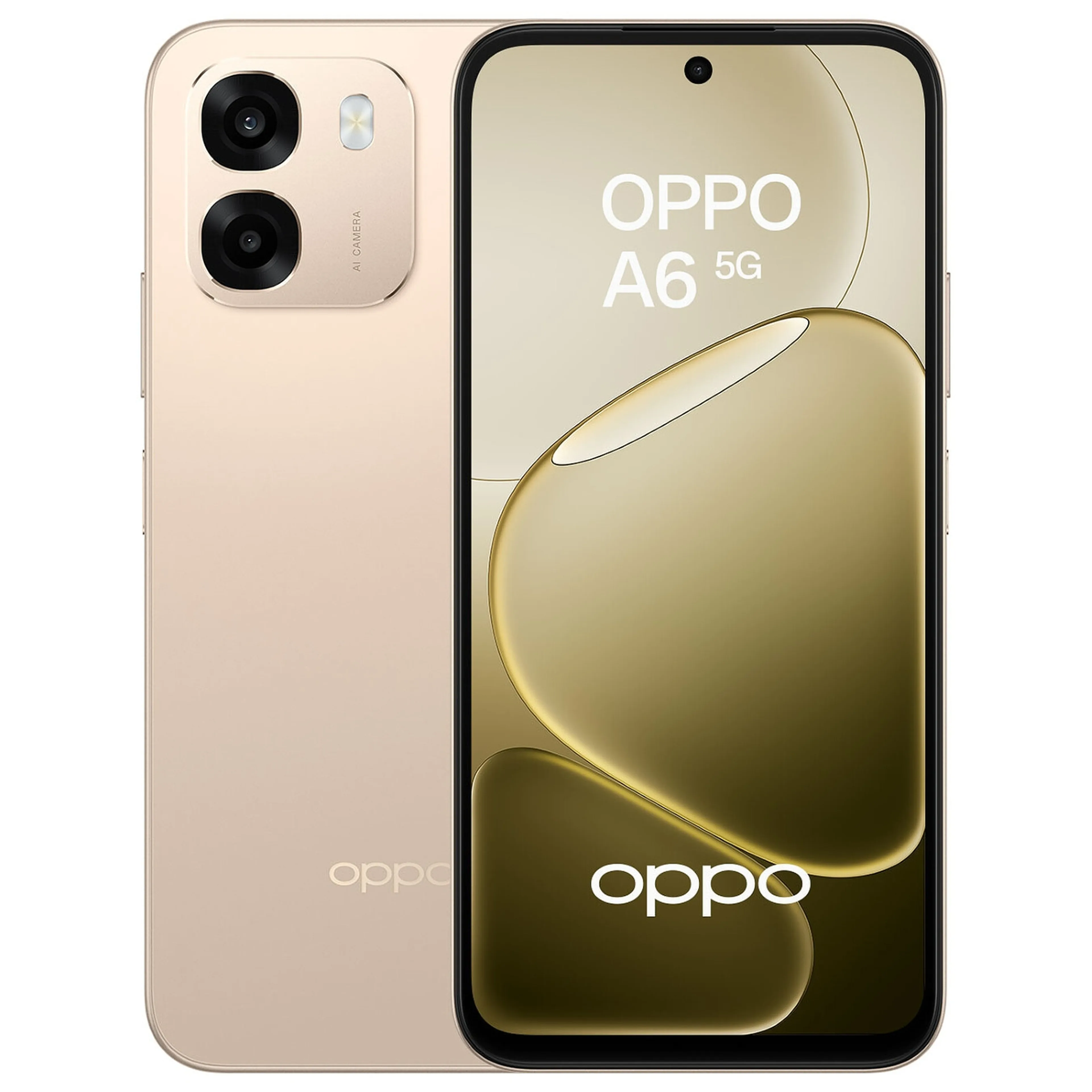 OPPO A6 5G 8GB-256GB AURORA GOLD WITH LAPTOP BAG CPH2831 thumbnail 2